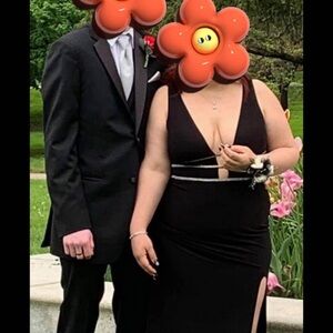 Elegant Black Formal Gown